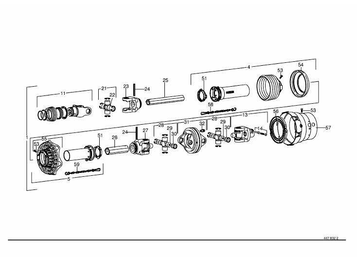 Main Pto shaft