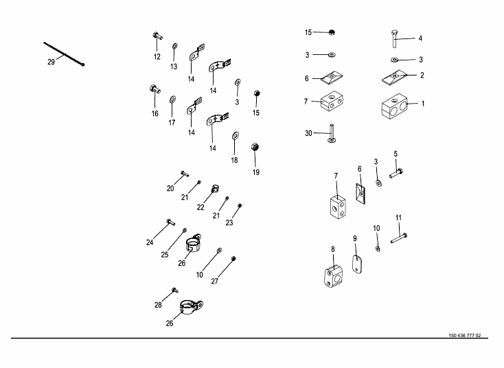 Cable harness attachment