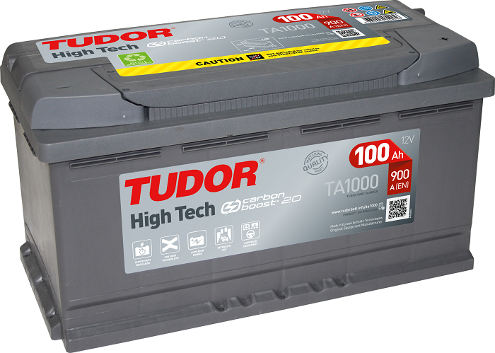 Tudor High Tech, 12V 100Ah, TA1000