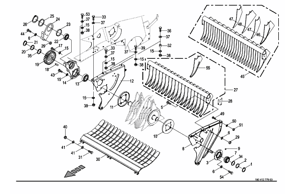 Rotor - Suspension / Skrapa / Mellanplatta - XC