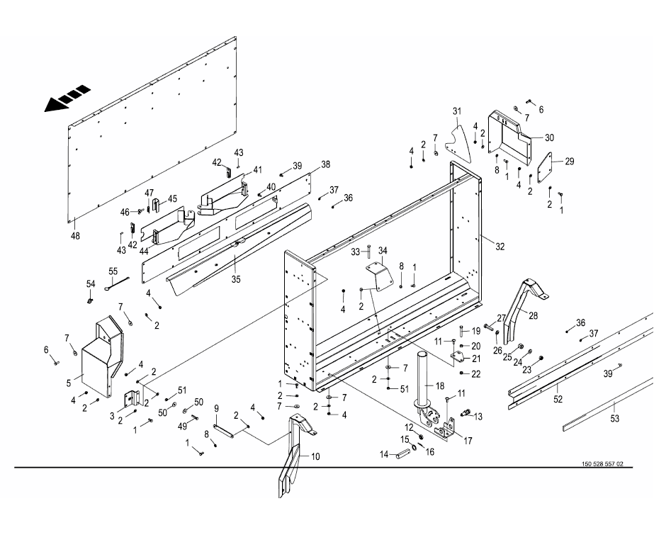 Film compartment - left