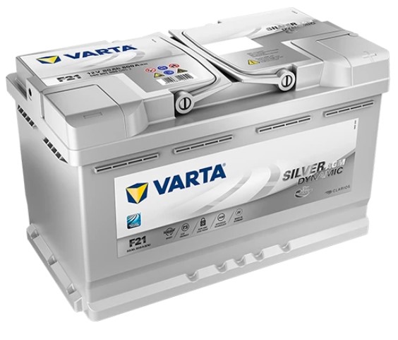 Varta Ultra Dynamic AGM 12V 80Ah, A6 (ersätter F21)-image