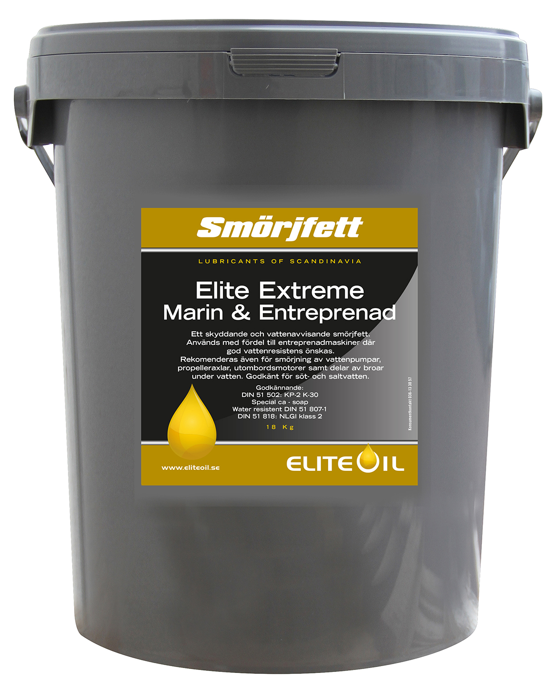 Elite Extreme Marin & Entreprenad, 18 kg hink