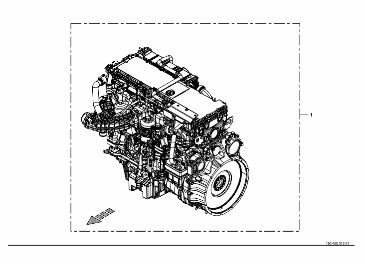 Diesel engine -BIG X 480 / 530