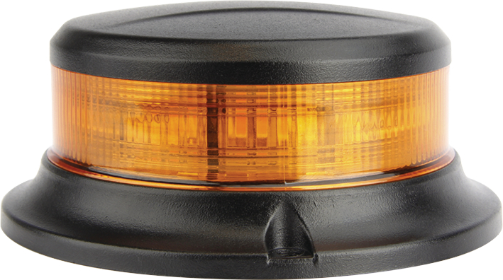 Europart blixtvarningsljus, gul LED, 12/24V, 26W-image