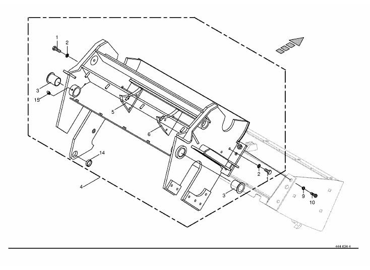 Housing -not spring-mounted