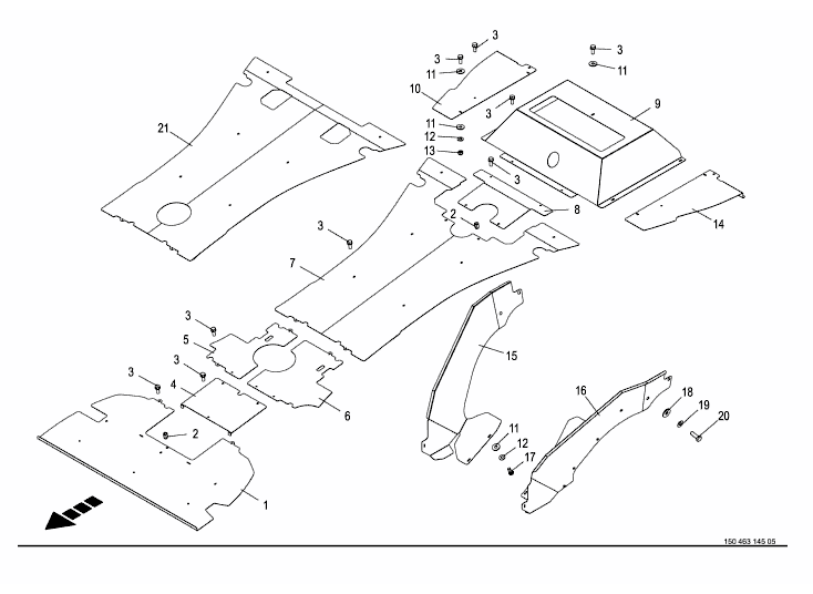 Plate guard