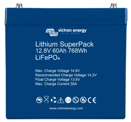 Victron Lithium SuperPack (M6), 12,8V 60Ah, BAT512060705-image