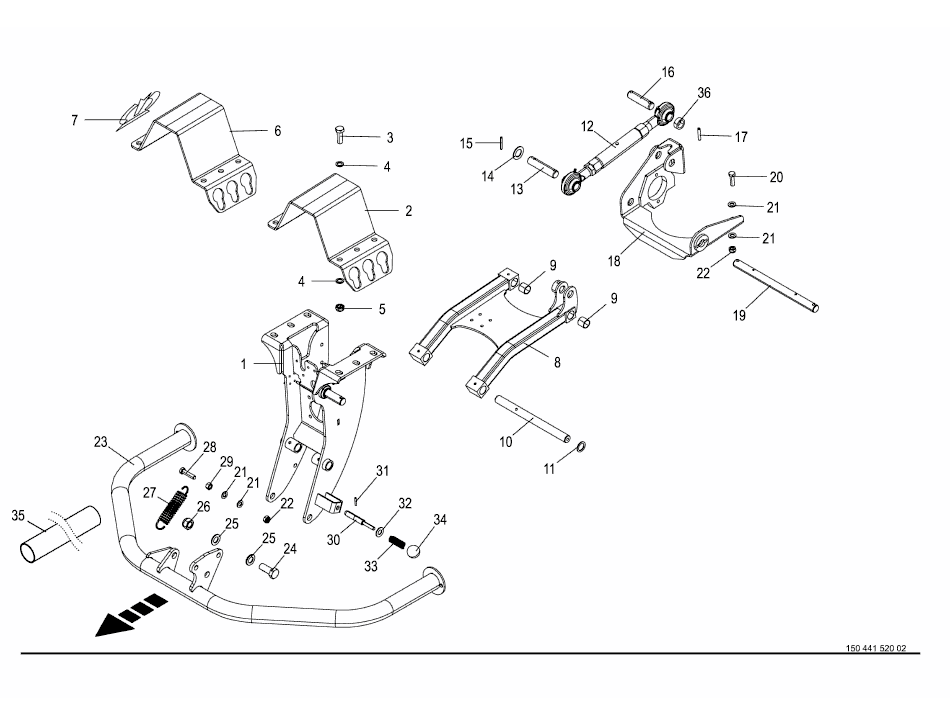 20.0 Headstock -Zusatzkreisel- optional