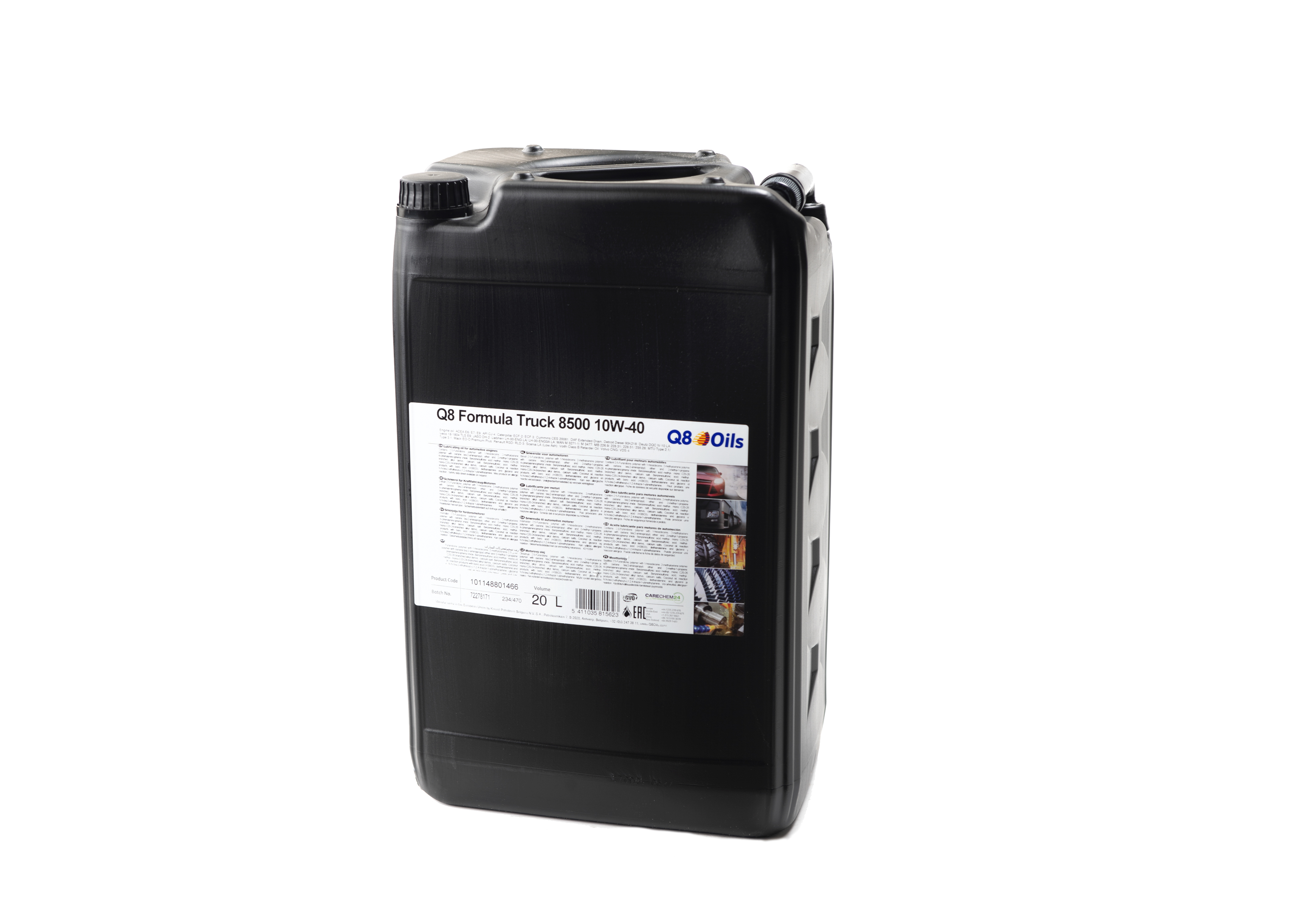 Q8 Formula Truck 8500, 10W-40, 20 liter dunk-image