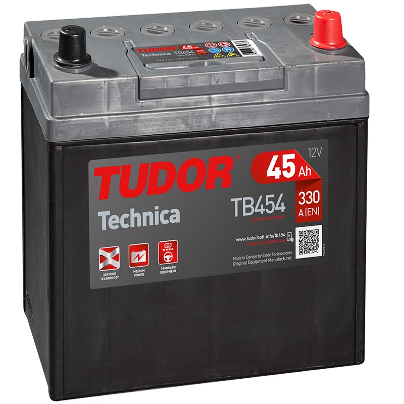 Tudor Technica, 12V 45Ah, TB454