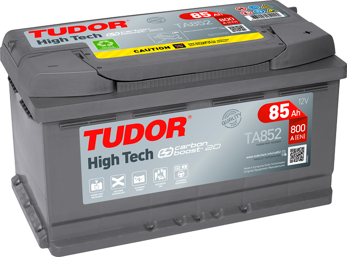 Tudor High Tech, 12V 85Ah,TA852-image