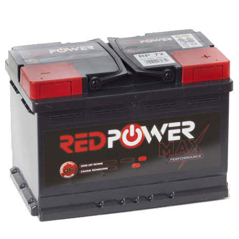 RP72, Red Power, 12V 72Ah