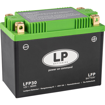 Landport Litium MC, 12V 8Ah 96 Watt, LandportMLLFP30-image