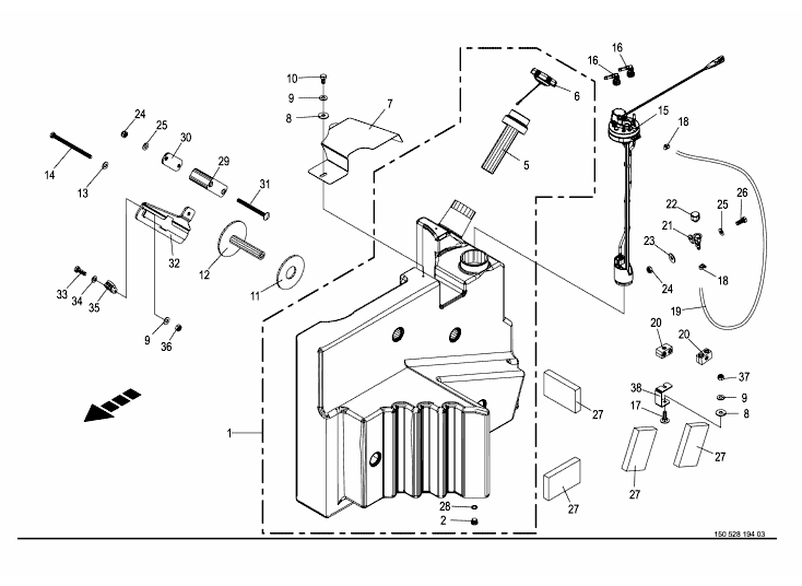 SCR-tank