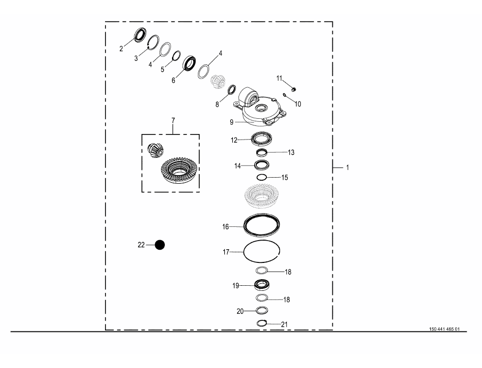 18.0 Rotor gearbox -Zusatzkreisel- optional