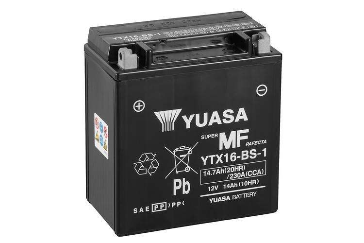 Yuasa MC YTX16-BS-1 MF AGM, 12V 14,7 Ah, YTX16-BS-1