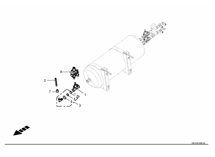 Överströmningsventil / tryckregulator