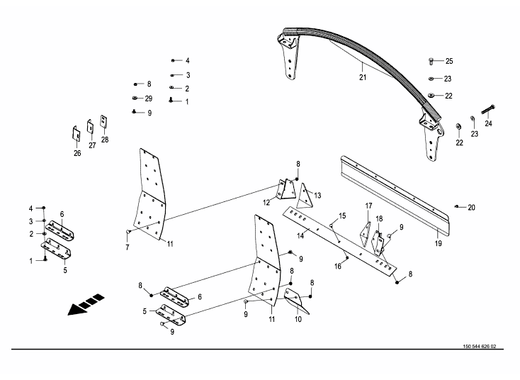 Pendulum roller adapter