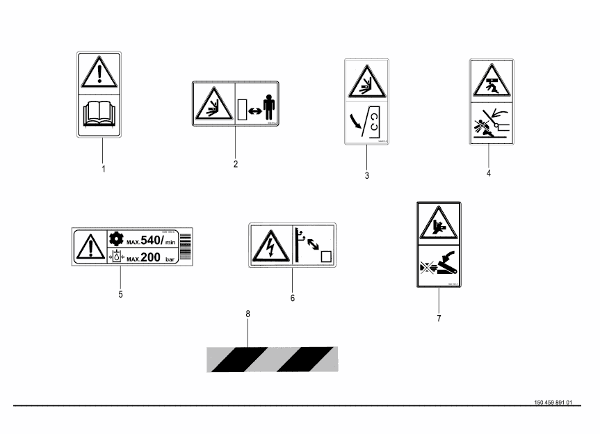 49.0 Safety sign